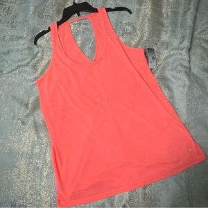 Xersion Pink Women’s Keyhole Plus Tank Top XL